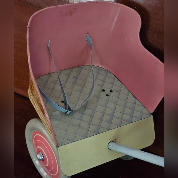 Vintage Tin Litho Pull Toy - Picture 4 of 14